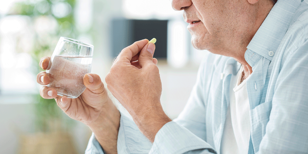HE-Sponsored-Article-Pharmacy-At-Home-In-Copy-Image patient with chronic condition taking medication at home